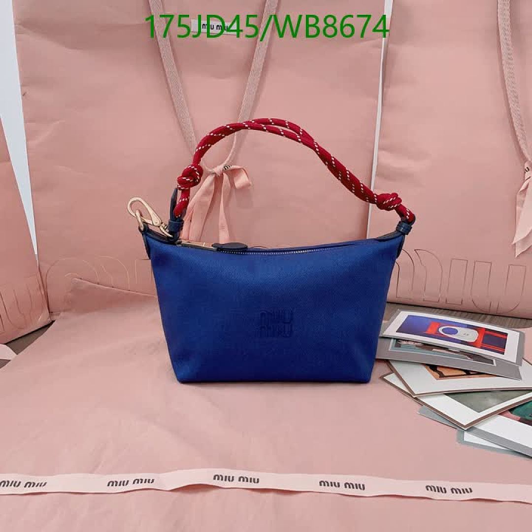 Miu Miu-Bag-Mirror Quality Code: WB8674 $: 175USD