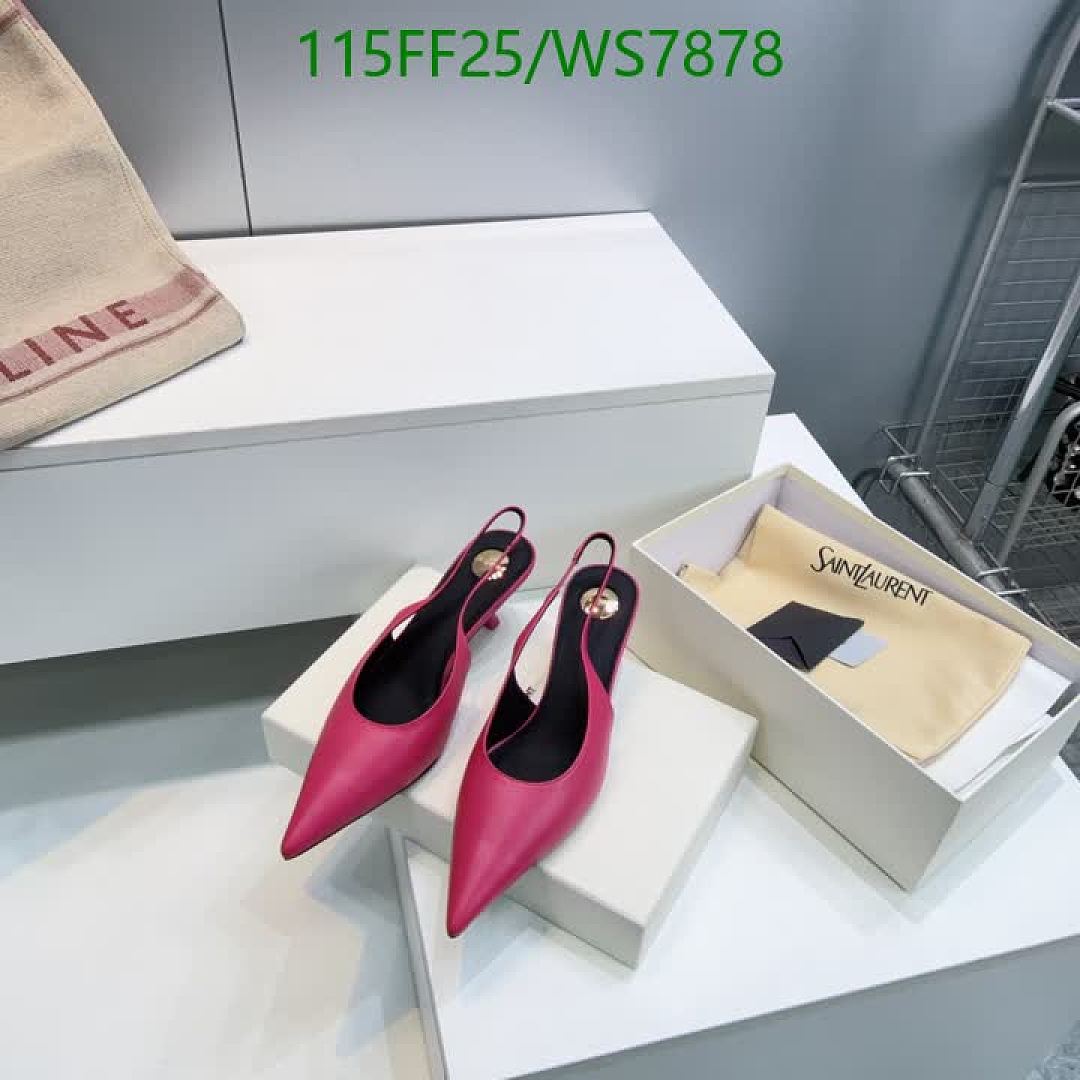 YSL-Women Shoes Code: WS7878 $: 115USD