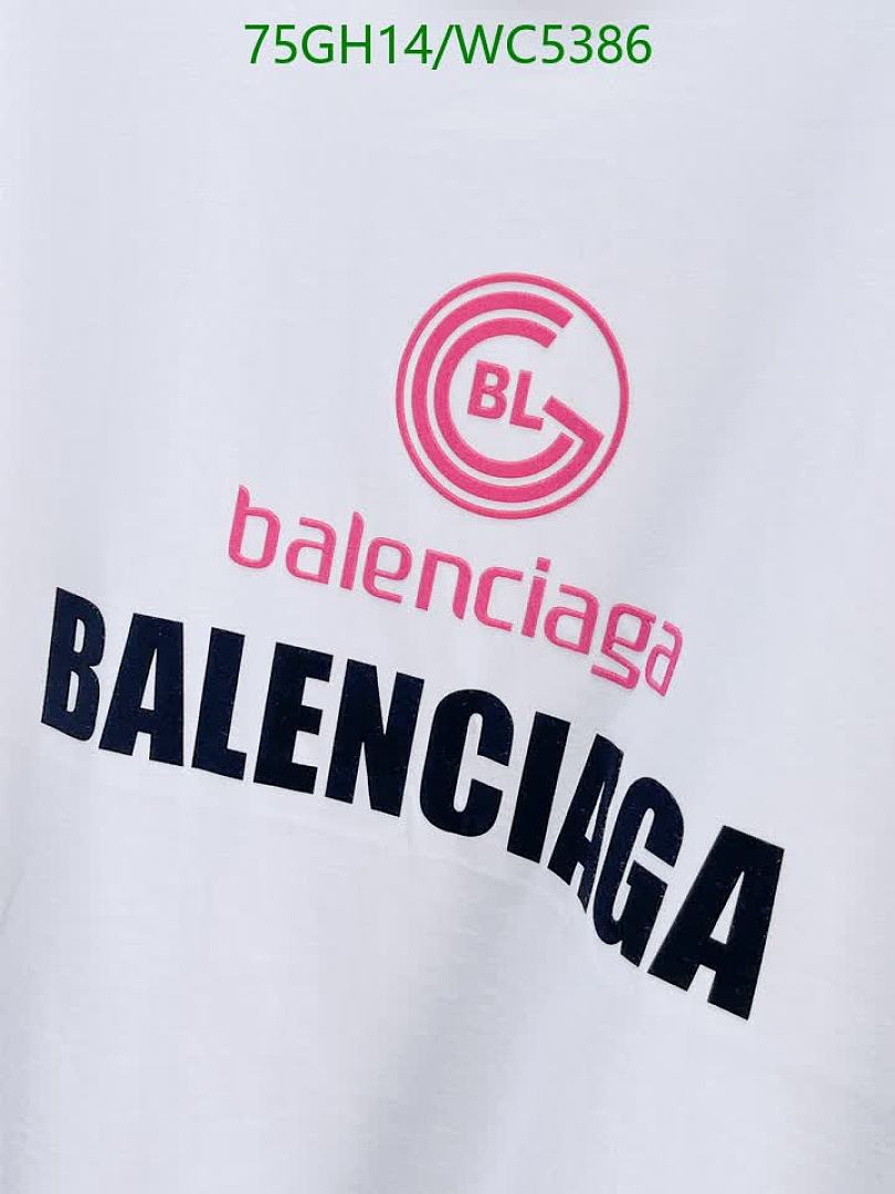 Balenciaga-Clothing Code: WC5386 $: 75USD