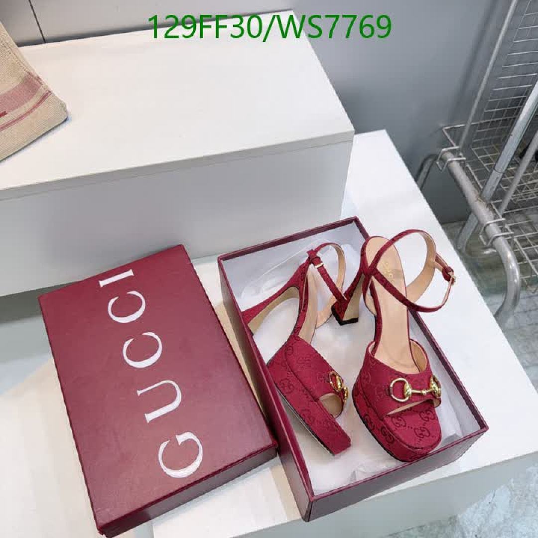 Gucci-Women Shoes Code: WS7769 $: 129USD
