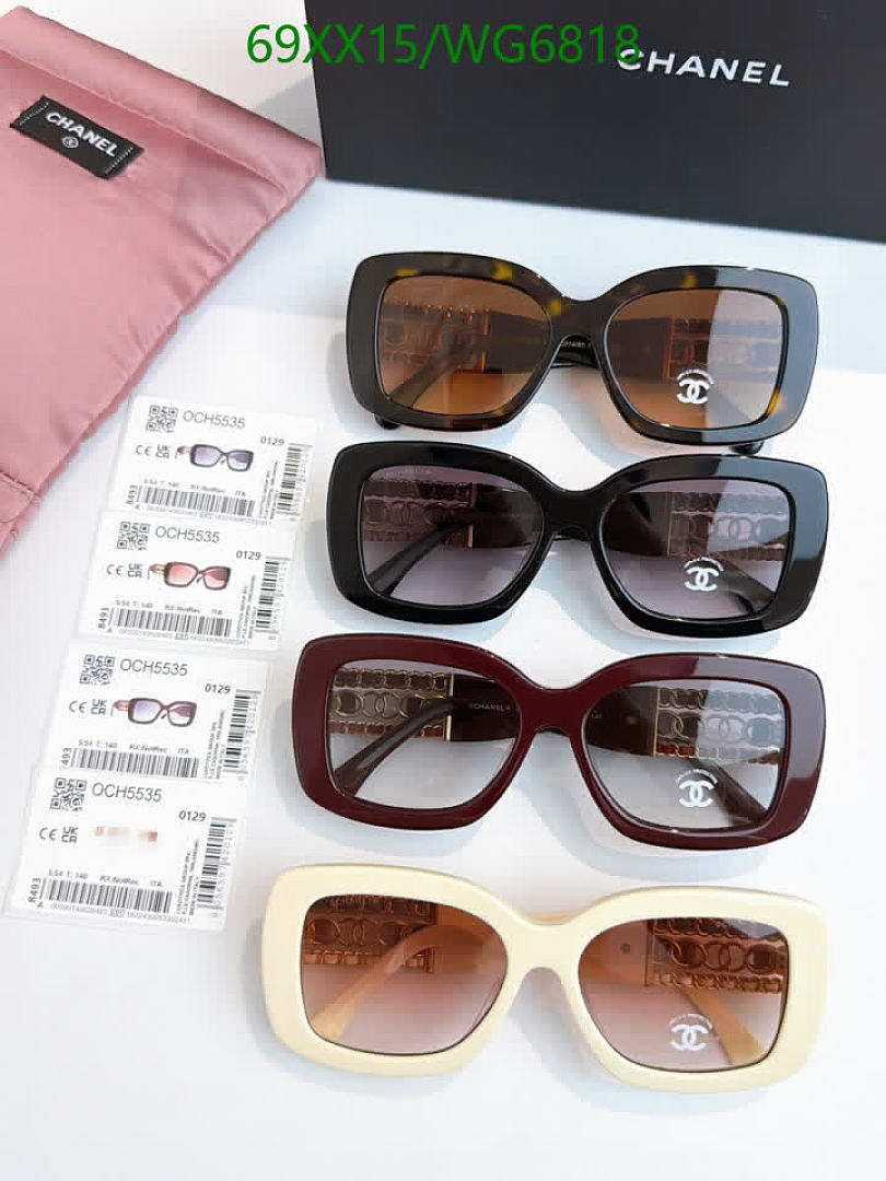 Chanel-Glasses Code: WG6818 $: 69USD