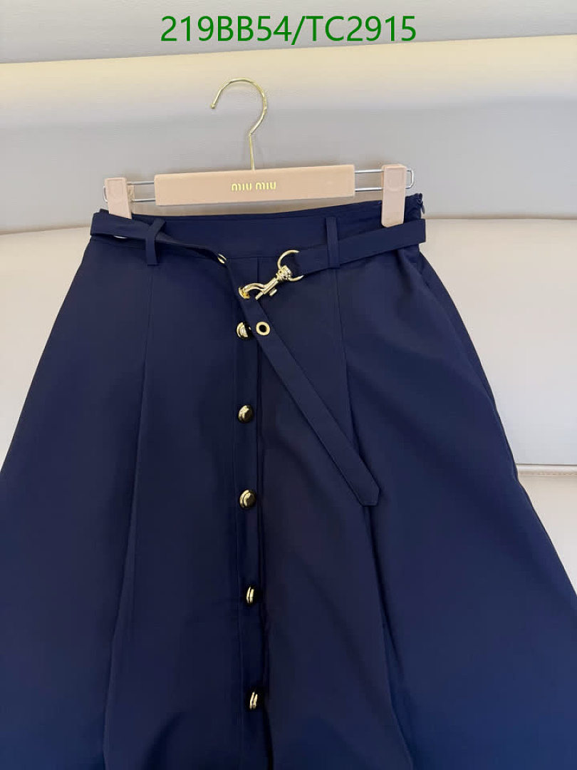Miu Miu-Clothing Code: TC2915 $: 219USD