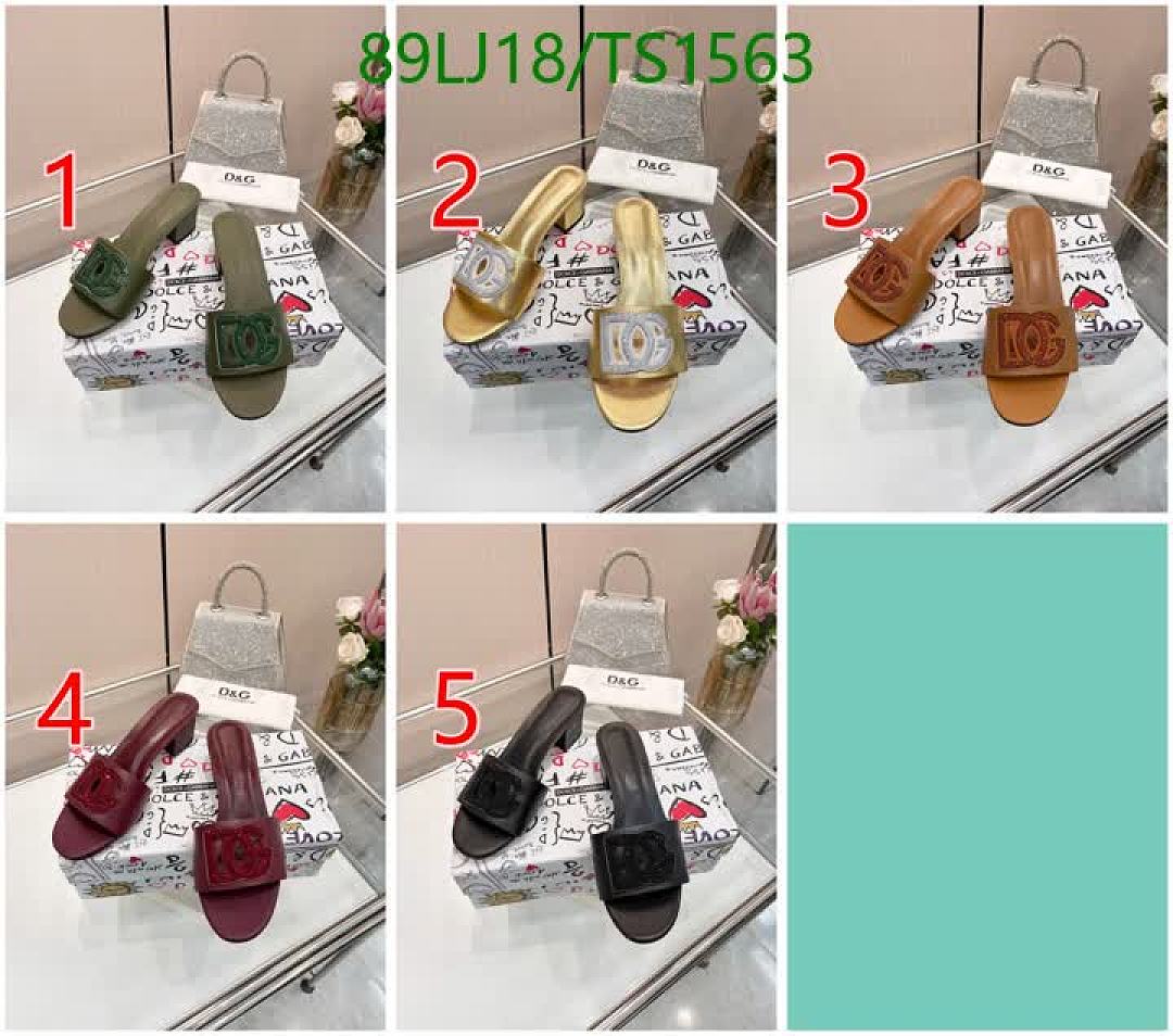 D&G-Women Shoes Code: TS1563 $: 89USD