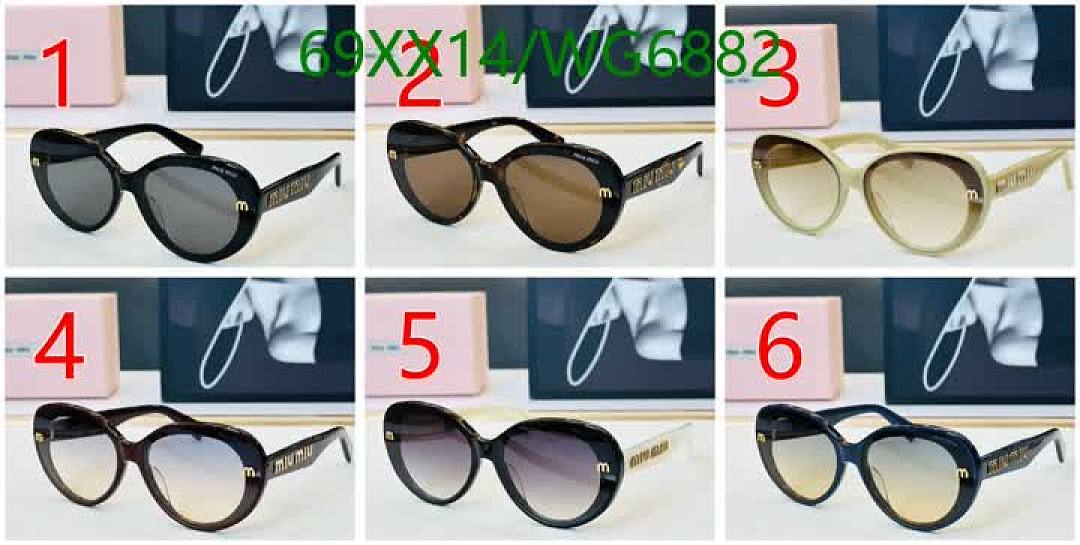 Miu Miu-Glasses Code: WG6882 $: 69USD