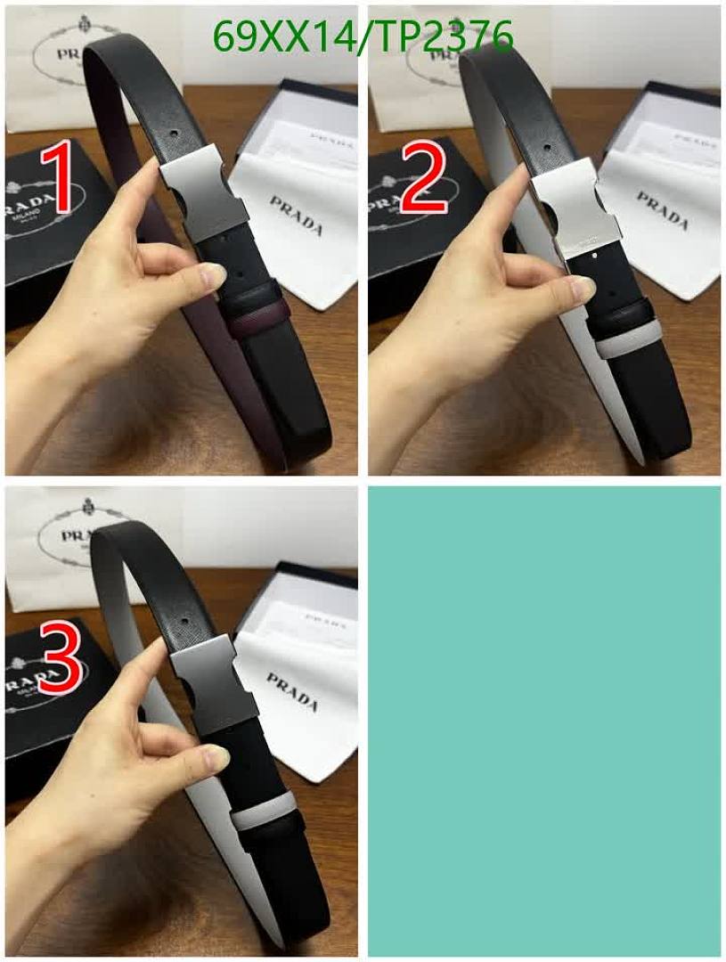 Prada-Belts Code: TP2376 $: 69USD