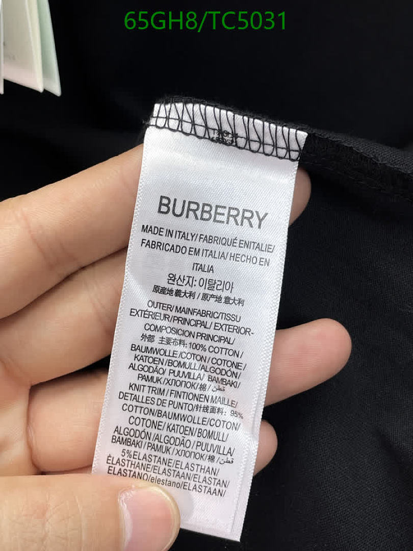 Burberry-Clothing Code: TC5031 $: 65USD