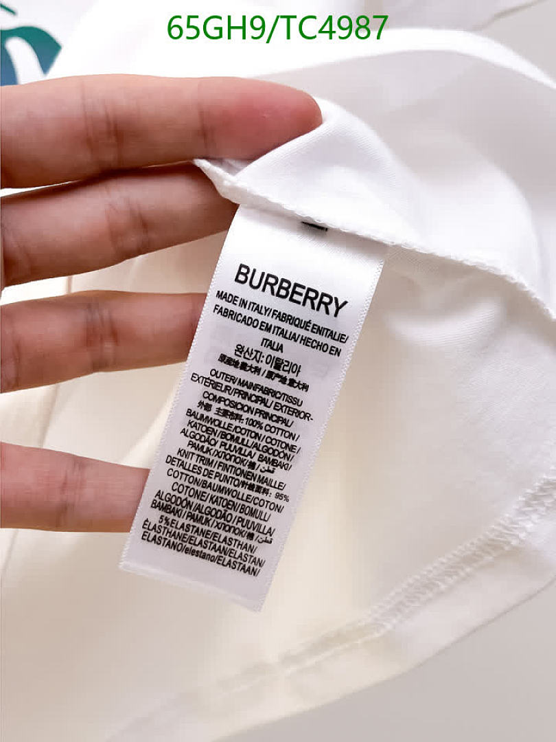 Burberry-Clothing Code: TC4987 $: 65USD
