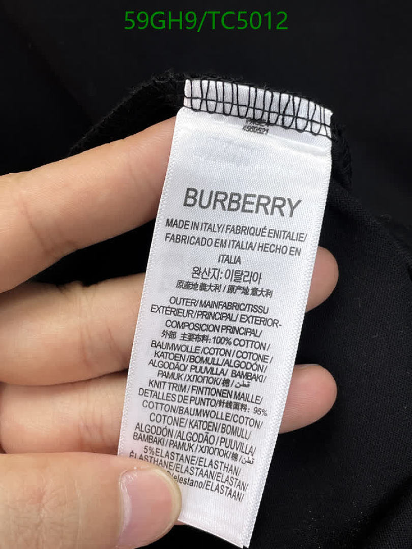 Burberry-Clothing Code: TC5012 $: 59USD