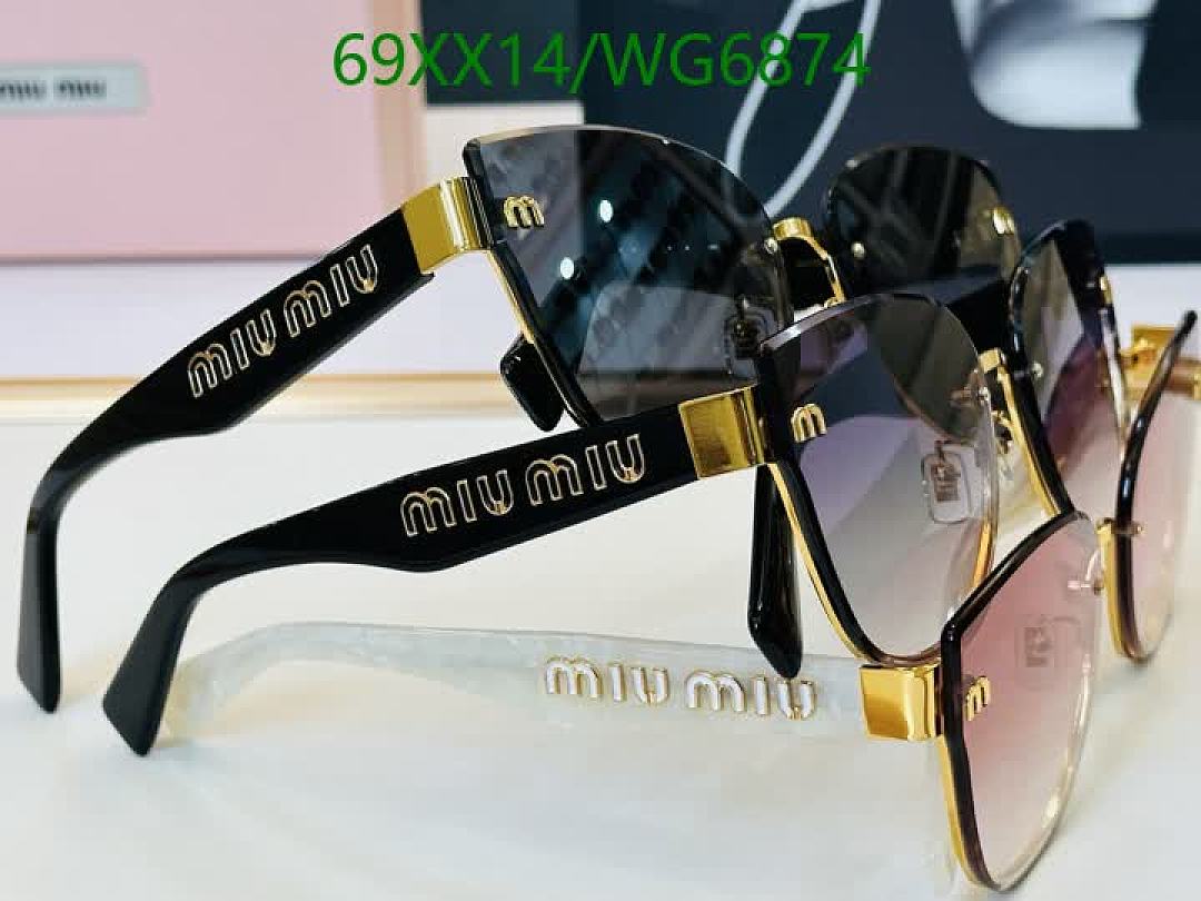 Miu Miu-Glasses Code: WG6874 $: 69USD
