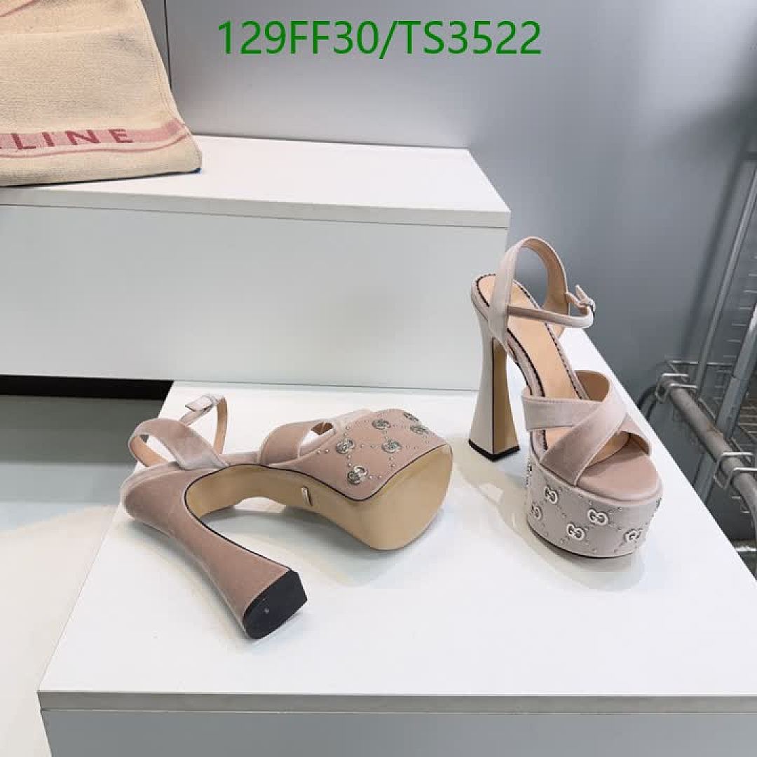 Gucci-Women Shoes Code: TS3522 $: 129USD