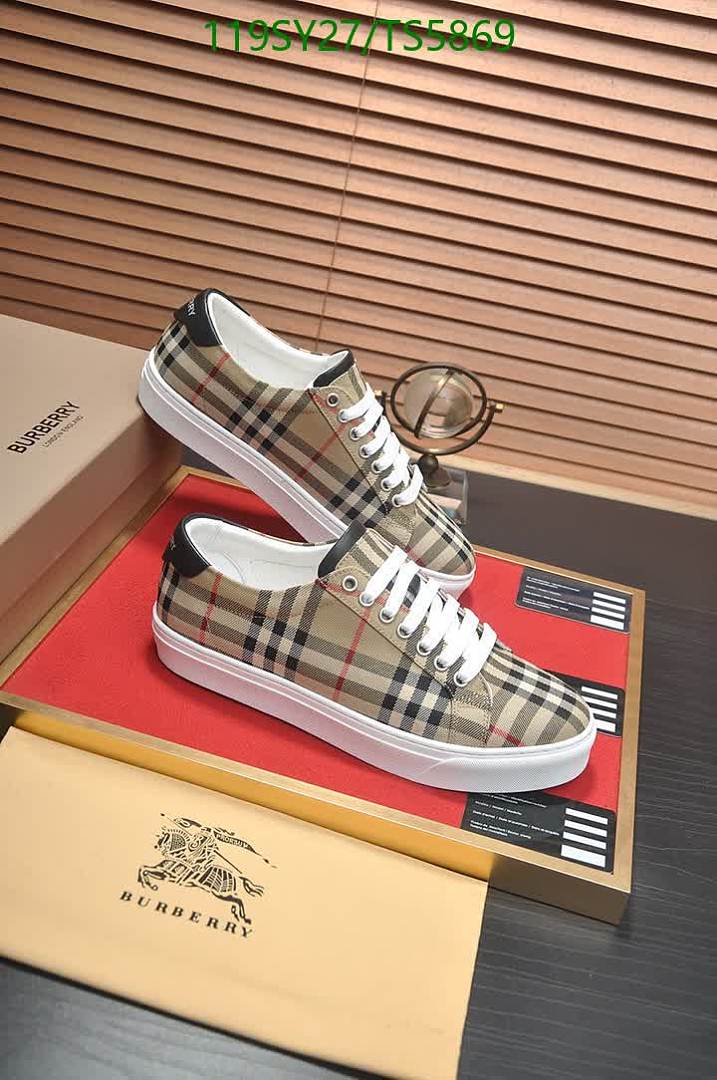 Burberry-Men shoes Code: TS5869 $: 119USD