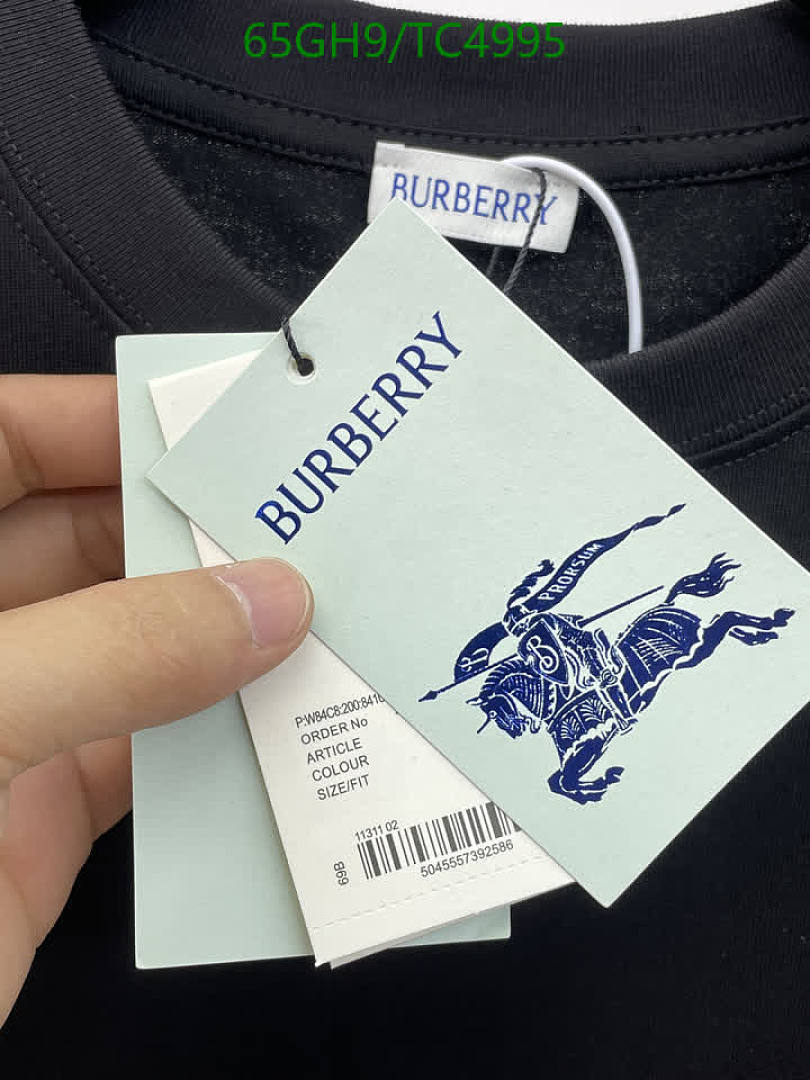 Burberry-Clothing Code: TC4995 $: 65USD