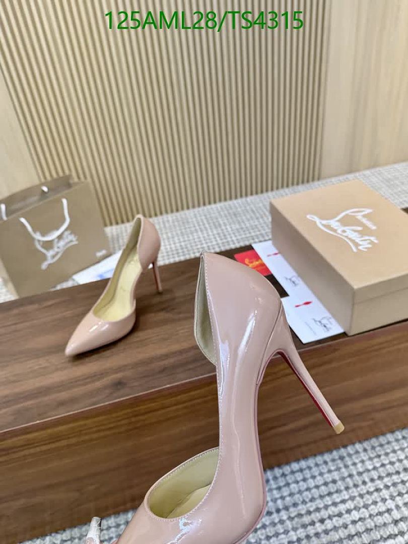 Christian Louboutin-Women Shoes Code: TS4315 $: 125USD