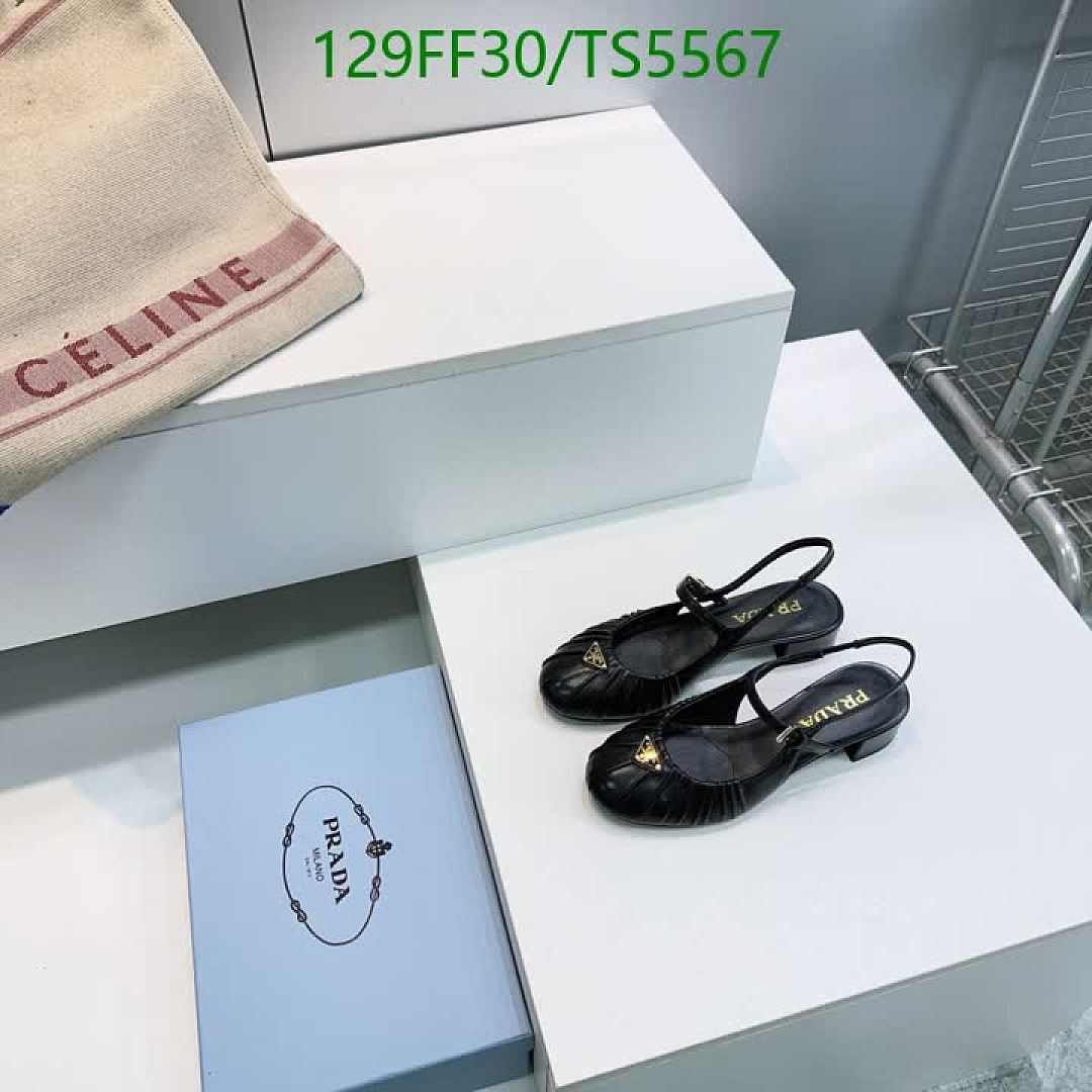 Prada-Women Shoes Code: TS5567 $: 129USD