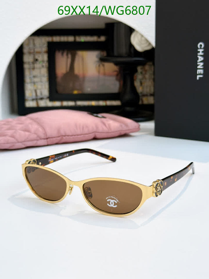 Chanel-Glasses Code: WG6807 $: 69USD