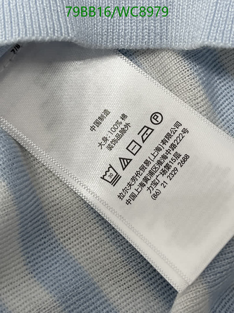 Ralph Lauren-Clothing Code: WC8979 $: 79USD