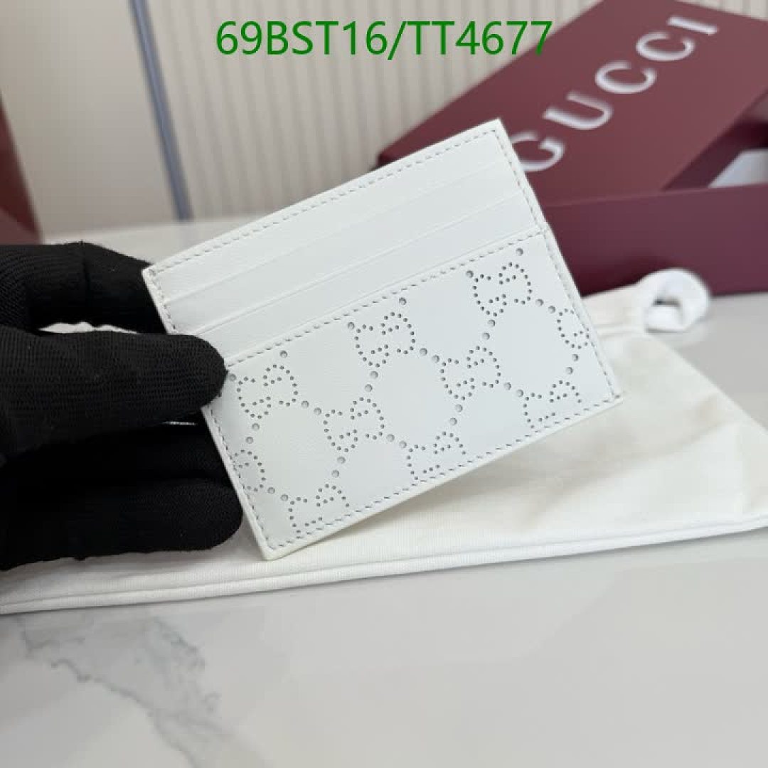 Gucci-Wallet Mirror Quality Code: TT4677 $: 69USD