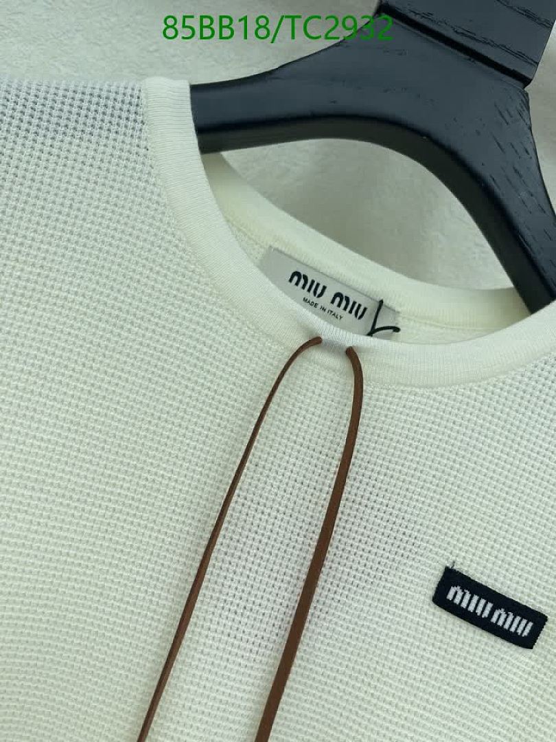Miu Miu-Clothing Code: TC2932 $: 85USD