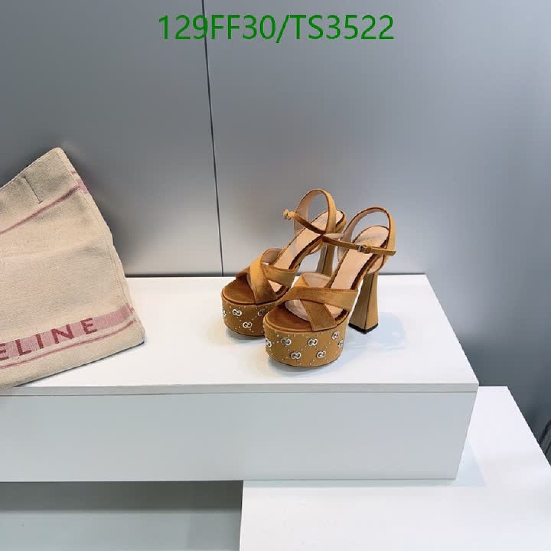 Gucci-Women Shoes Code: TS3522 $: 129USD