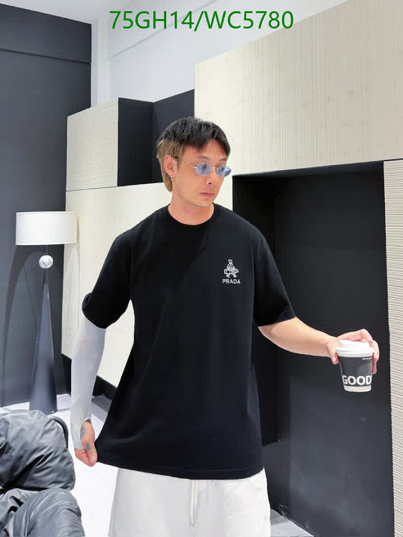 Prada-Clothing Code: WC5780 $: 75USD