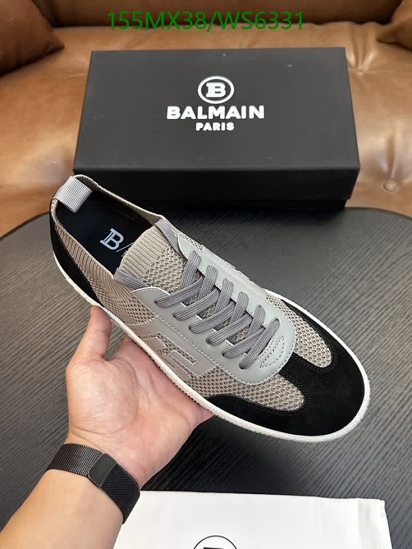Balmain-Men shoes Code: WS6331 $: 155USD