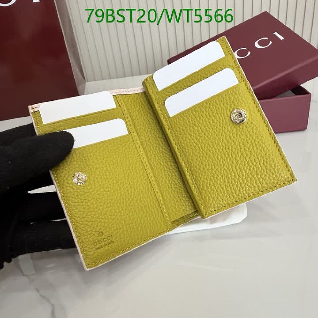 Gucci-Wallet Mirror Quality Code: WT5566 $: 79USD