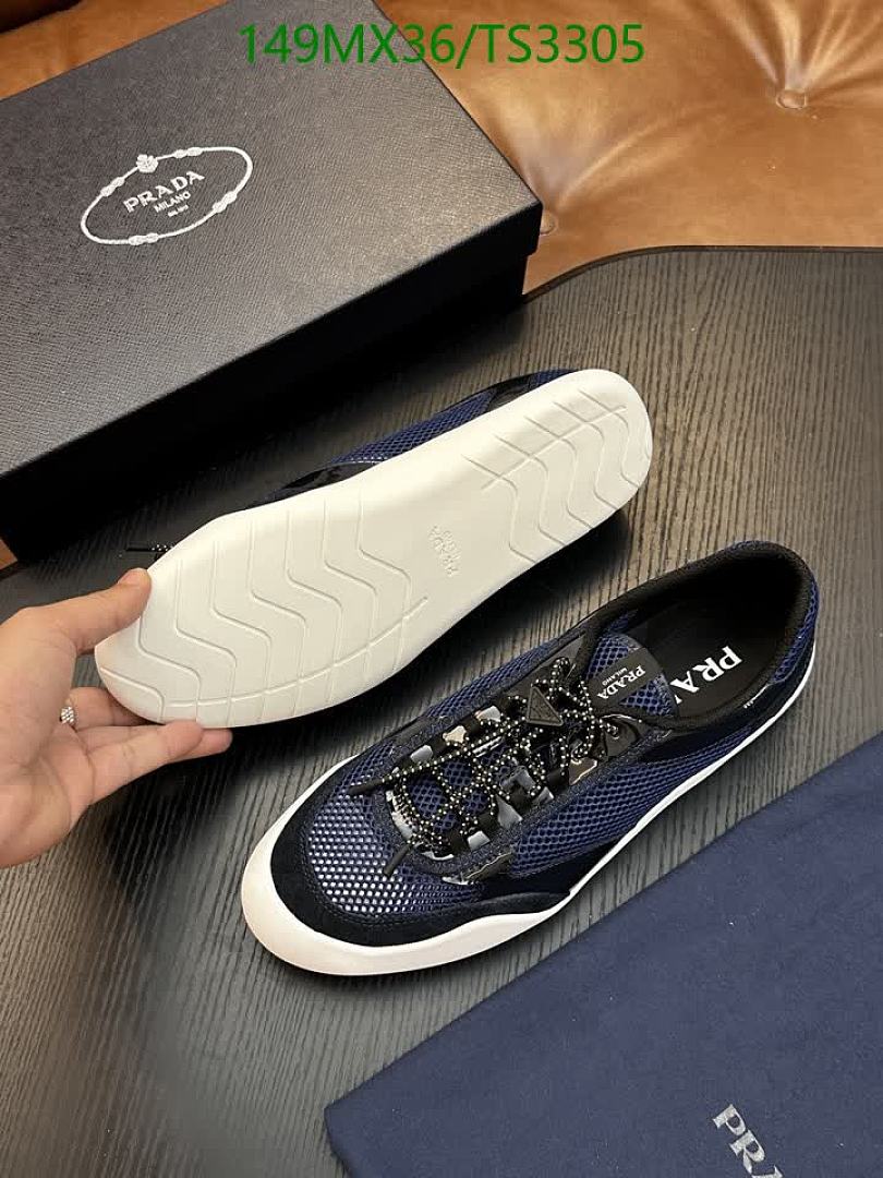 Prada-Men shoes Code: TS3305 $: 149USD