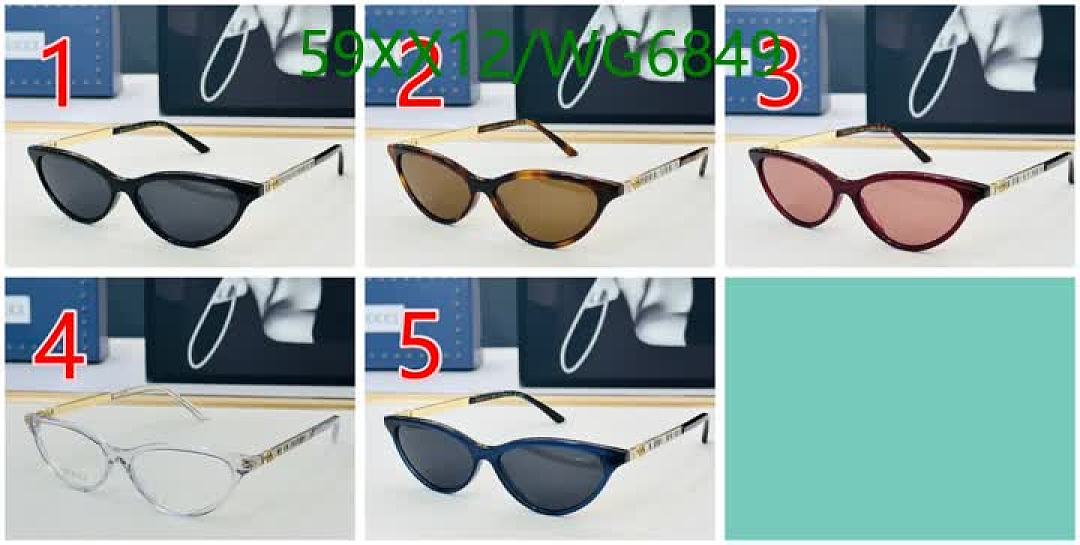 Gucci-Glasses Code: WG6849 $: 59USD