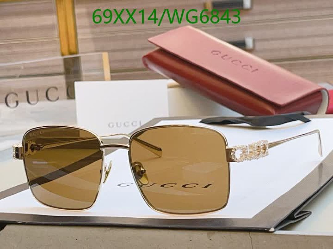 Gucci-Glasses Code: WG6843 $: 69USD