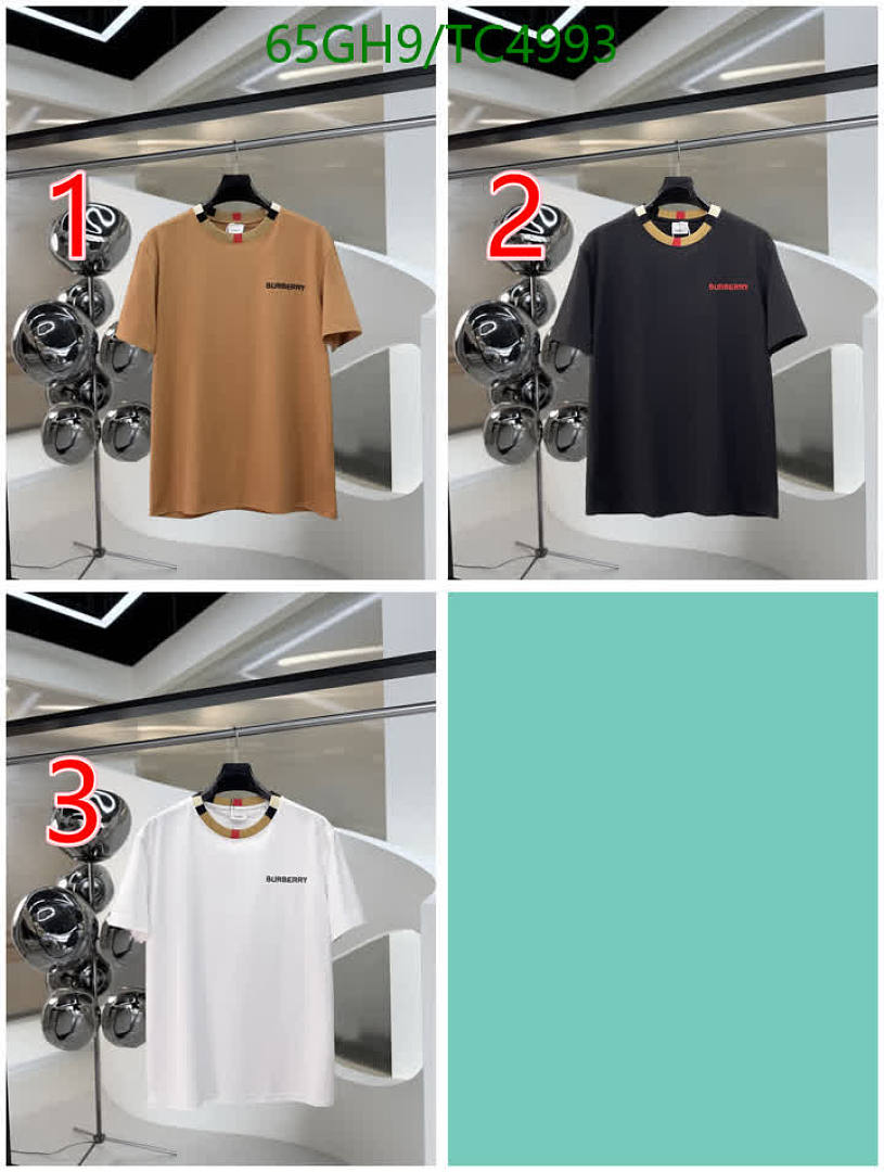 Burberry-Clothing Code: TC4993 $: 65USD