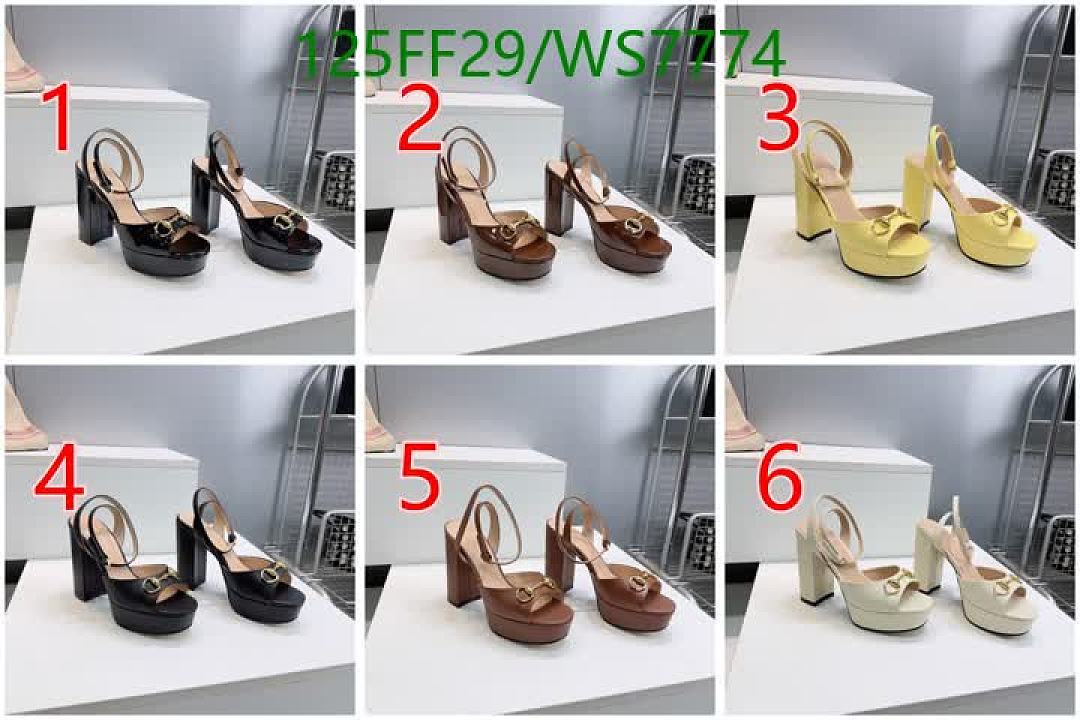 Gucci-Women Shoes Code: WS7774 $: 125USD