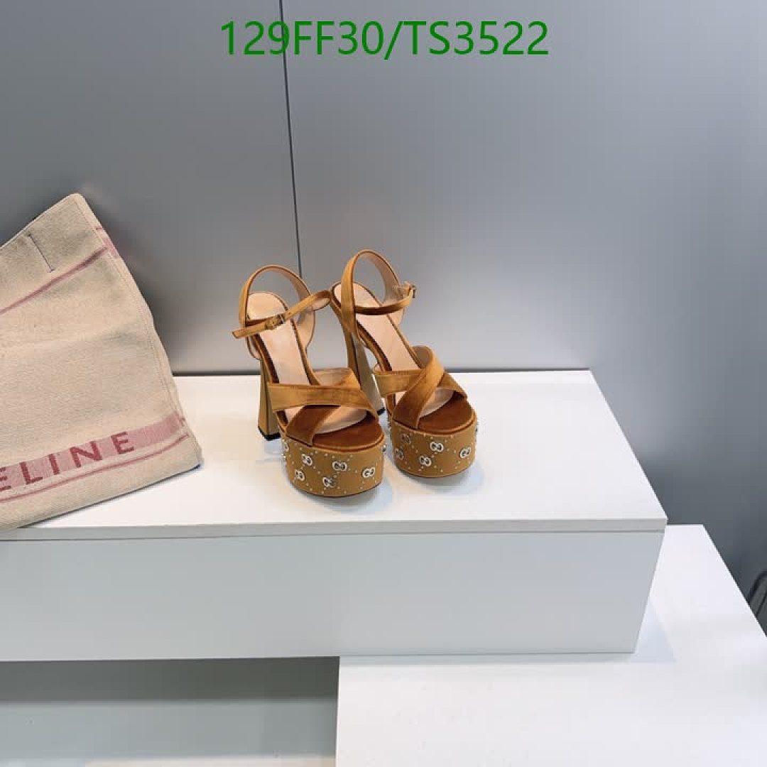 Gucci-Women Shoes Code: TS3522 $: 129USD