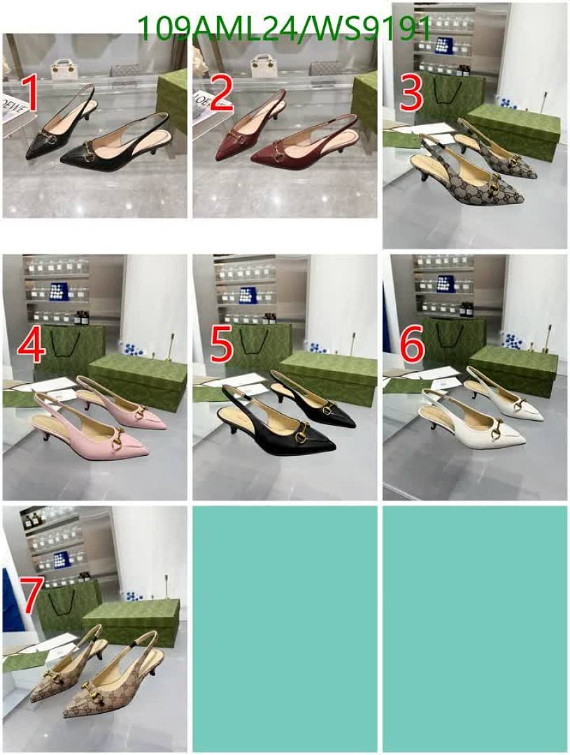 Gucci-Women Shoes Code: WS9191 $: 109USD