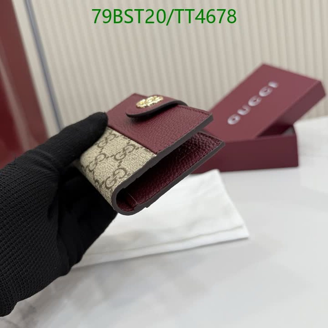 Gucci-Wallet Mirror Quality Code: TT4678 $: 79USD
