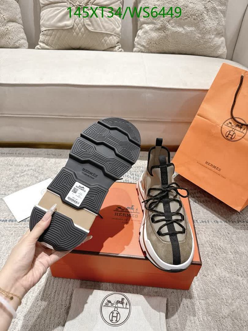 Hermes-Men shoes Code: WS6449 $: 145USD