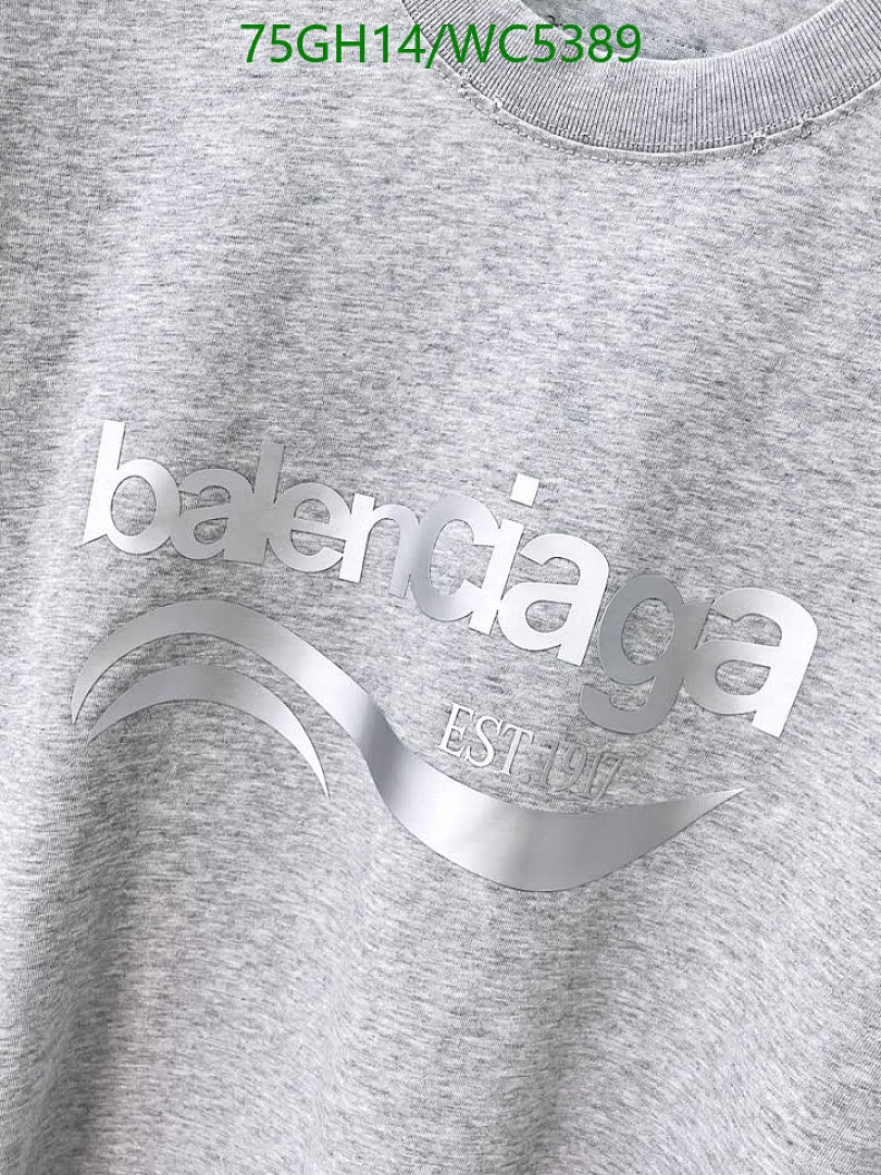 Balenciaga-Clothing Code: WC5389 $: 75USD