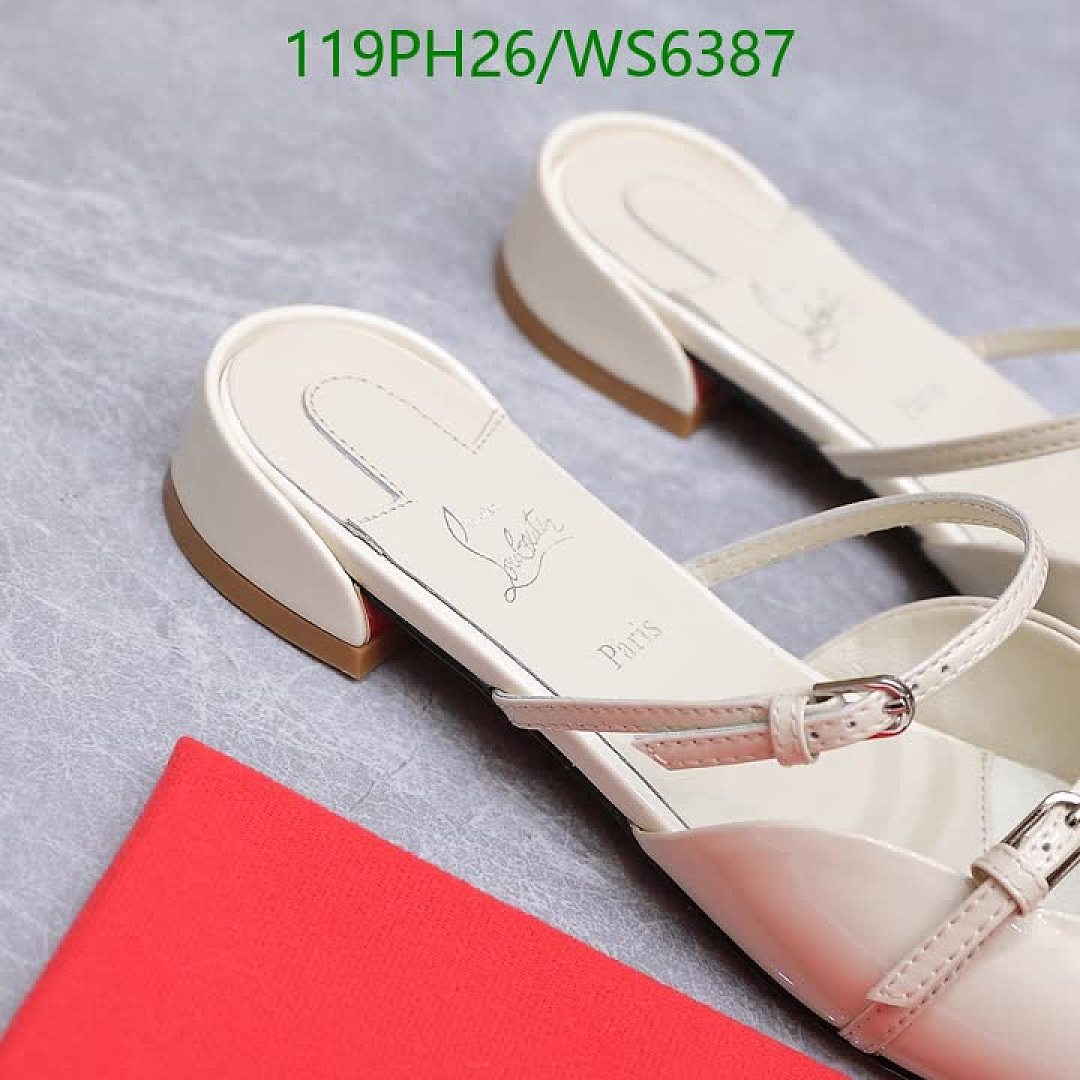Christian Louboutin-Women Shoes Code: WS6387 $: 119USD
