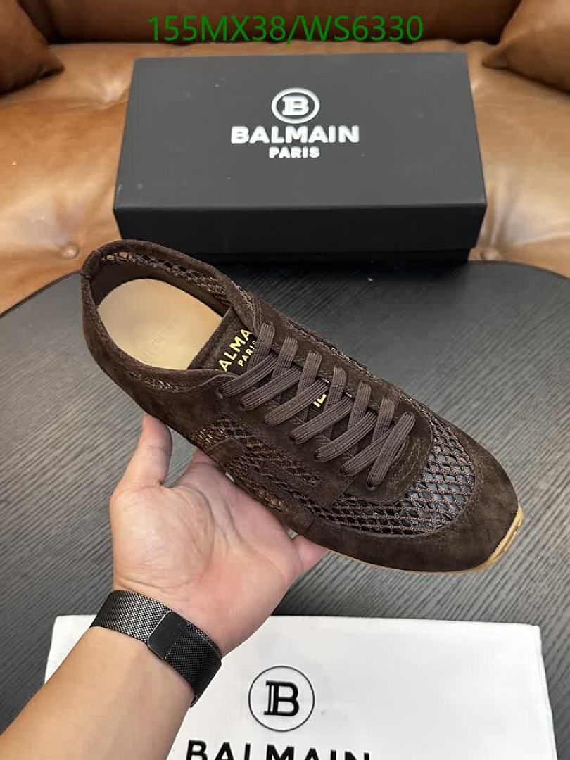 Balmain-Men shoes Code: WS6330 $: 155USD