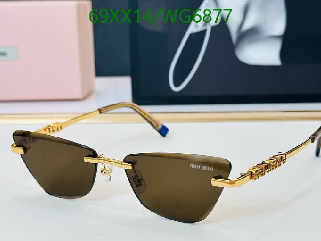 Miu Miu-Glasses Code: WG6877 $: 69USD