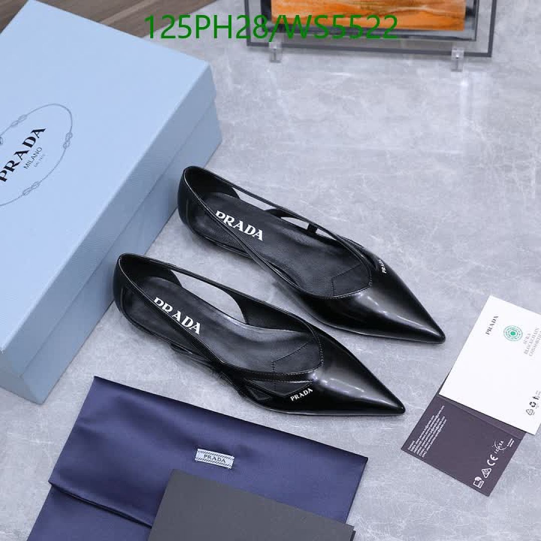 Prada-Women Shoes Code: WS5522 $: 125USD