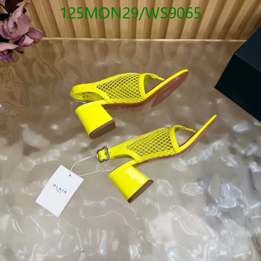 Alaia-Women Shoes Code: WS9065 $: 125USD