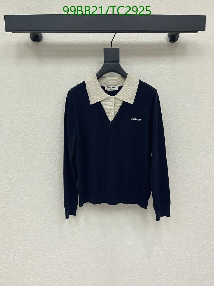 Miu Miu-Clothing Code: TC2925 $: 99USD