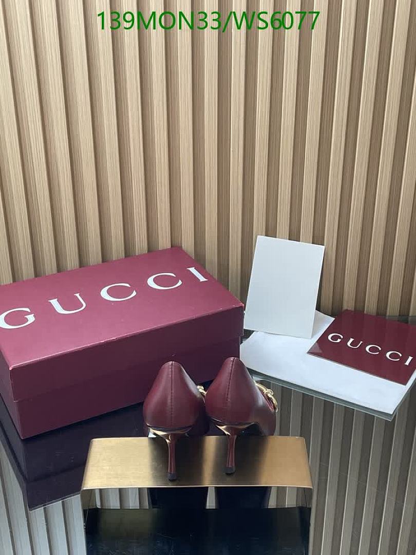 Gucci-Women Shoes Code: WS6077 $: 139USD
