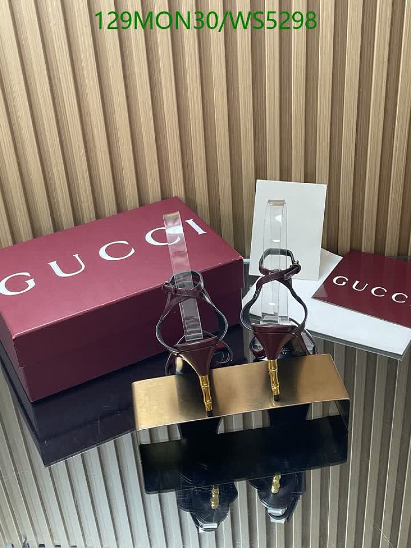 Gucci-Women Shoes Code: WS5298 $: 129USD