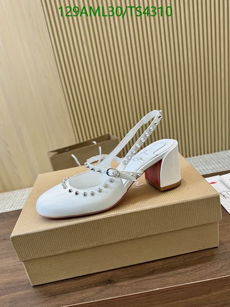 Christian Louboutin-Women Shoes Code: TS4310 $: 129USD