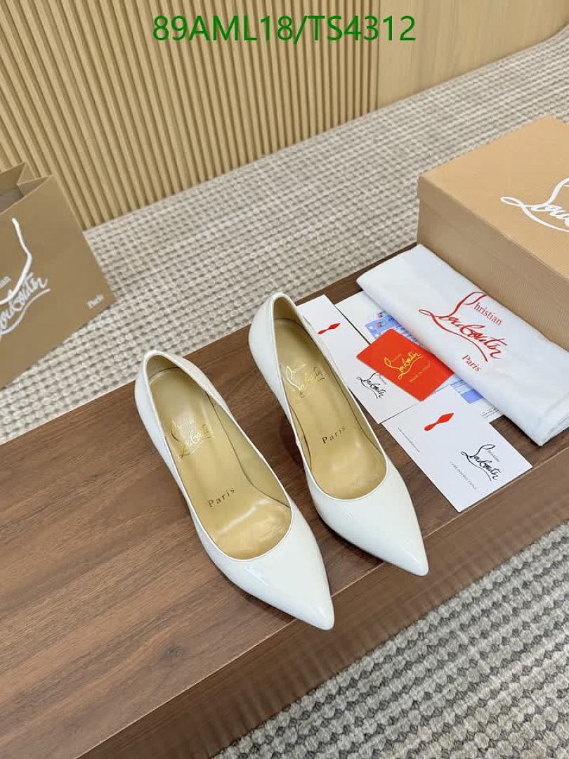 Christian Louboutin-Women Shoes Code: TS4312 $: 89USD