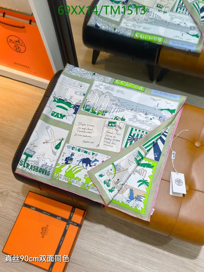 Hermes-Scarf Code: TM1513 $: 69USD