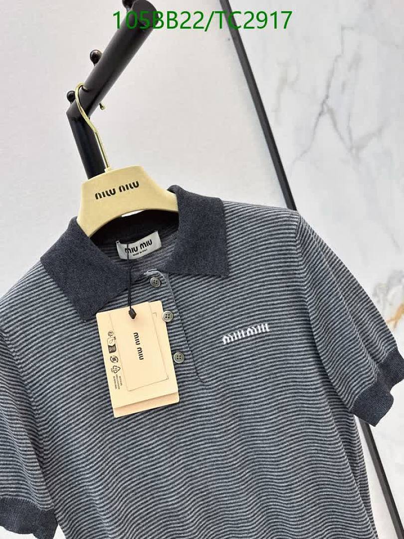 Miu Miu-Clothing Code: TC2917 $: 105USD