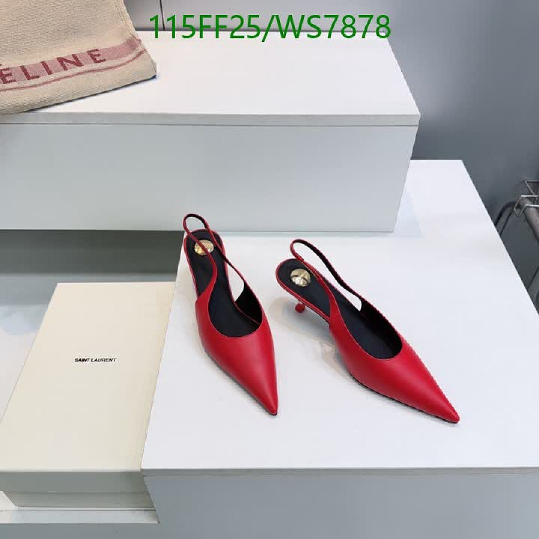 YSL-Women Shoes Code: WS7878 $: 115USD