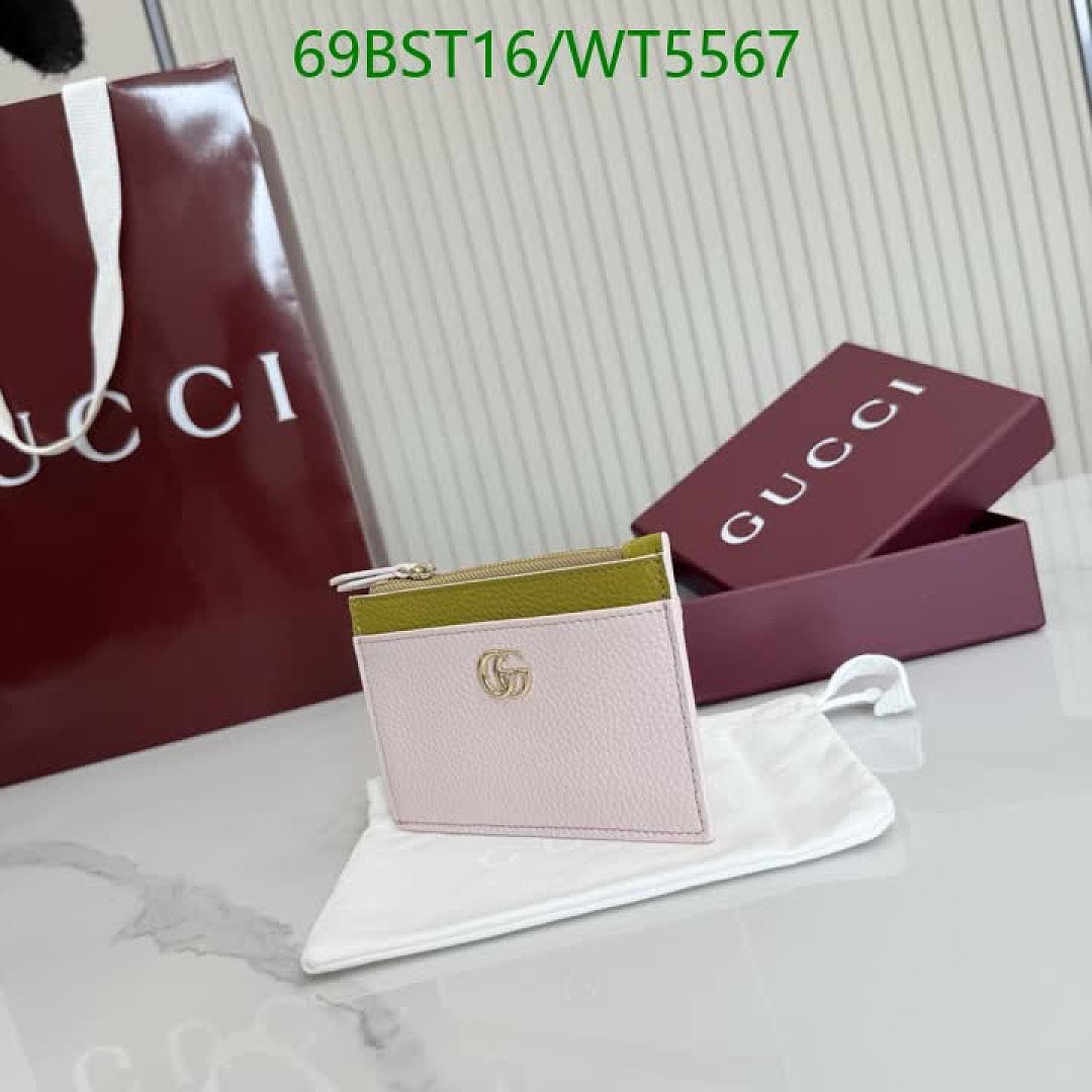Gucci-Wallet Mirror Quality Code: WT5567 $: 69USD